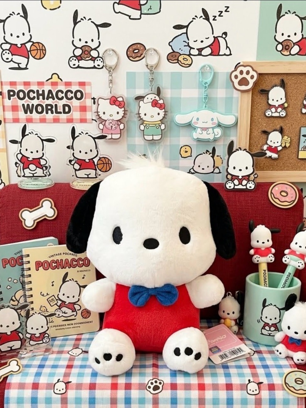 Adorable 🐶 Pochacco Plush